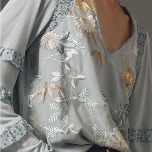 Tiny Frances Long-Sleeve Ruffled Top